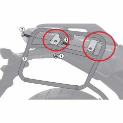 Brand new ✨ Accessories Givi 1146kit Honda Nc750x 2016/17 💯