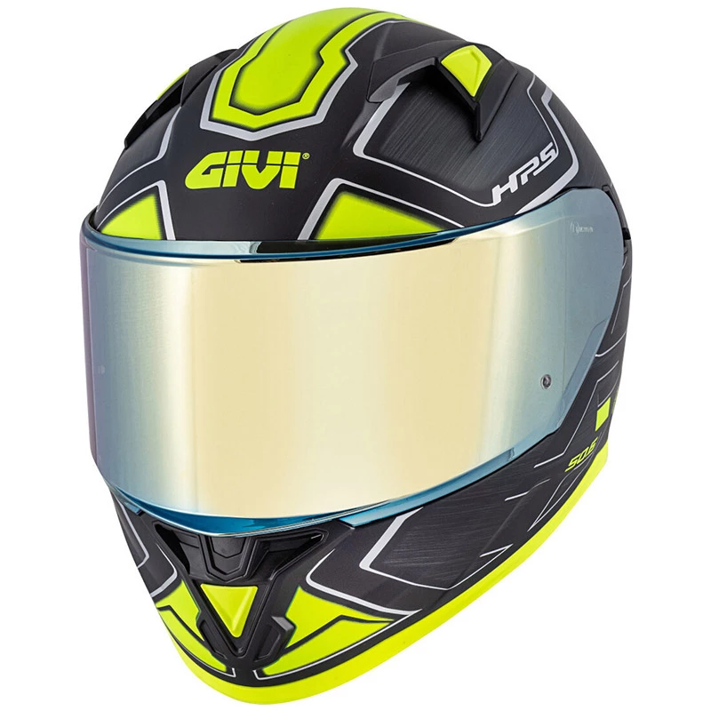 Best deal π Plastic Givi 50.6 Sport Deep Helmet Titanium Yellow π