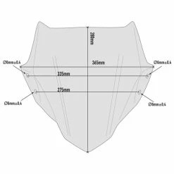 Wholesale ✔️ Wind Screens Givi A5125 Windscreen Light Smoke 🎉