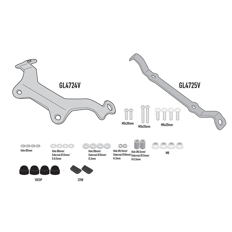 Best Pirce βοΈ Screws Givi A5139a Mount Kit π