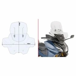 Outlet 🔥 Wind Screens Givi Af1186 Windscreen Clear ✔️