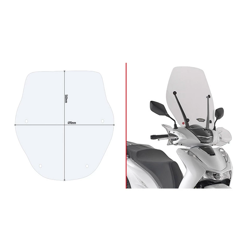 Top 10 π Wind Screens Givi D1181st Windscreen Clear β¨