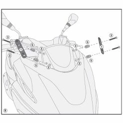 Hot Sale 😀 Wind Screens Givi D2120kit 🥰