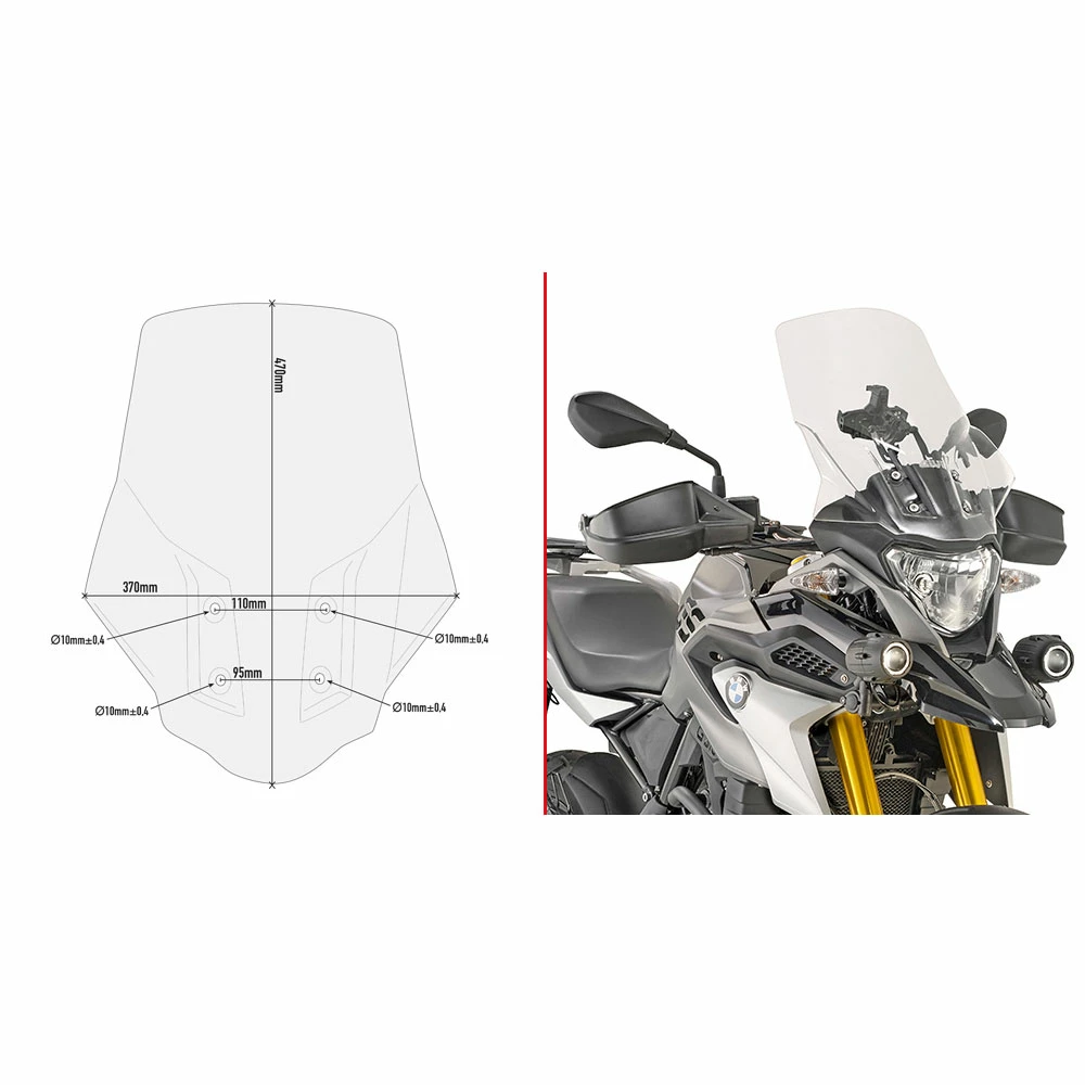 Best deal ๐ Wind Screens Givi D5126st Trasparent Screen Bmw G310gs ๐