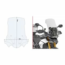 Discount ⭐ Wind Screens Givi D6418st Windscreen Clear 😉