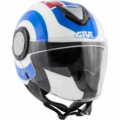 Budget ✔️ Plastic Givi 12.4 Future Big Helmet Blue Red ✔️