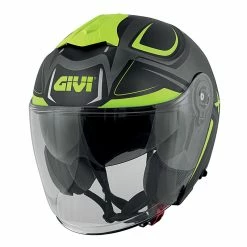 Cheap 🔥 Plastic Givi X.22 Planet Hyper Helmet Green Yellow 🎉