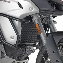 Best Pirce 😉 Engine Givi Stainless Steel Pr7408 Radiator Guard Black Painted 👏