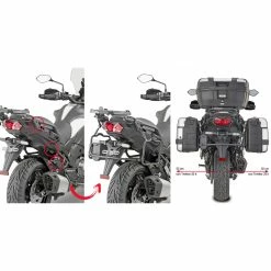 Cheap ⌛ Givi Side Holders Kawasaki Versys 1000 🧨