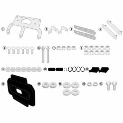 Outlet ⌛ Givi Tl31112kit Screws For S250 💯