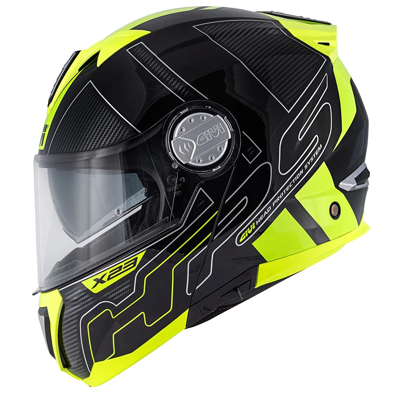 Best deal ๐ Plastic Givi X23 Sydney Protect Modular Helmet Yellow โค๏ธ - Image 3