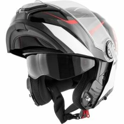 Hot Sale 🎉 Plastic Givi X23 Sydney Viper Modular Helmet Black Red 🛒