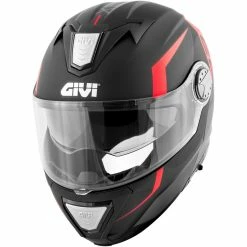 Flash Sale 🧨 Plastic Givi X23 Sydney Viper Modular Helmet Black Orange 🤩
